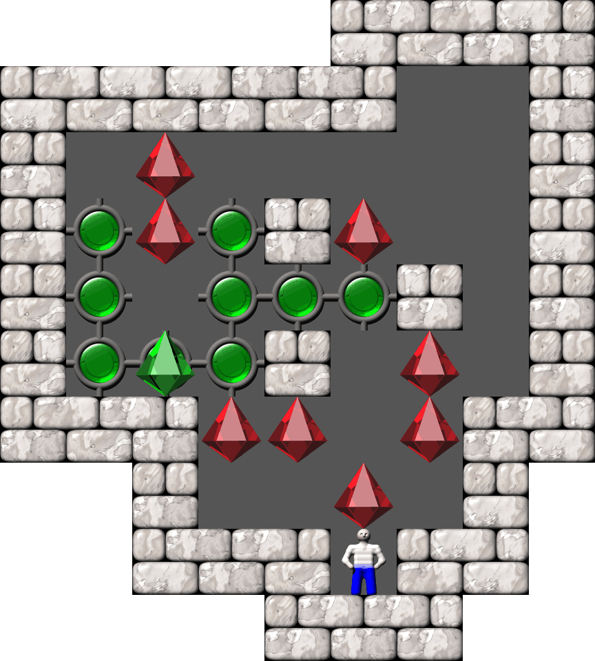 Sokoban Revenge 22 level 95